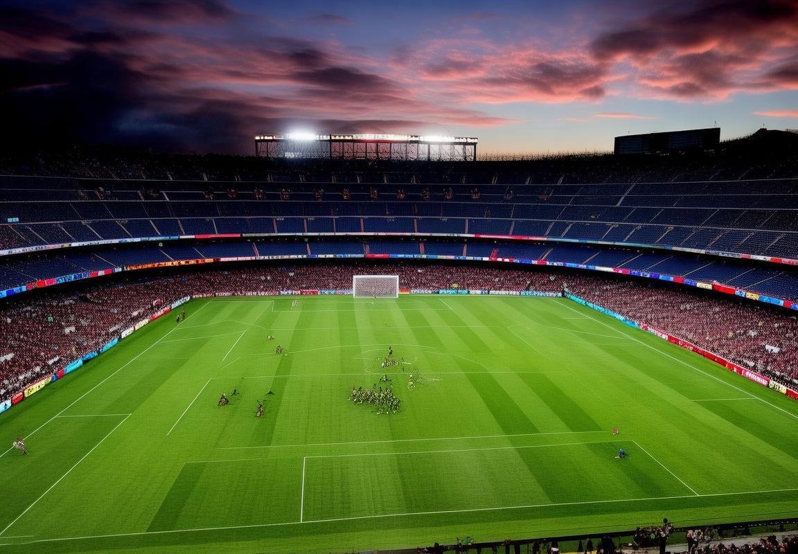 巴塞罗那vs里昂：巅峰对决，控球与反击的足球艺术回顾(图1)